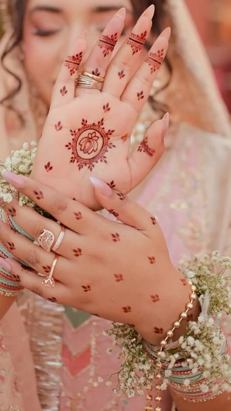 Arabic Circle Mehndi Design Arabic Circle Mehndi Design