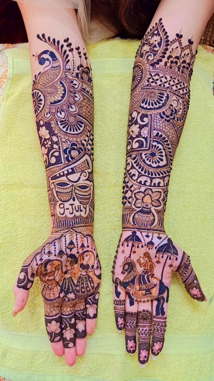 Arabic Mehndi Design for Punjabi Girls Arabic Mehndi Design for Punjabi Girls