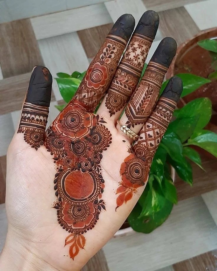 Arabic Punjabi Royal Front Hand Mehndi Design Arabic Punjabi Royal Front Hand Mehndi Design