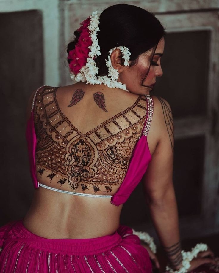 Arabic Waist Mehndi Design Arabic Waist Mehndi Design