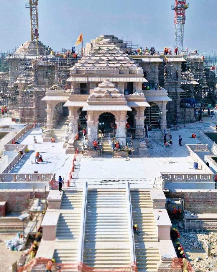 Ayodhya Ram Mandir Current Image