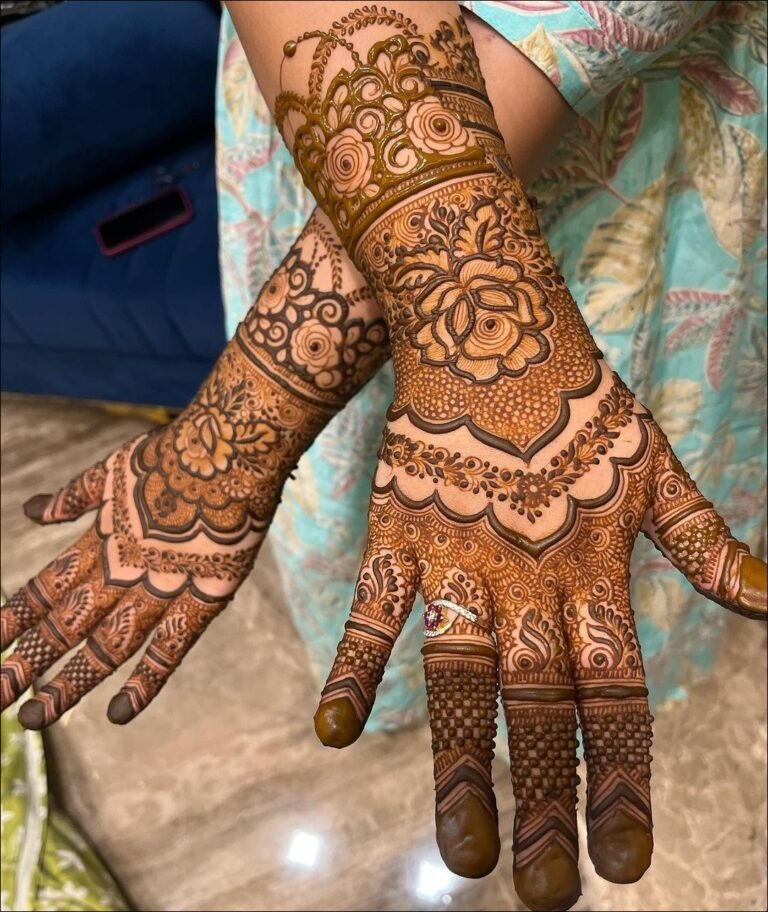 Back Hand Design Mehndi