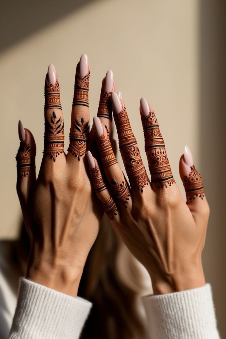 Back Hand Finger Mehndi Design Back Hand Finger Mehndi Design