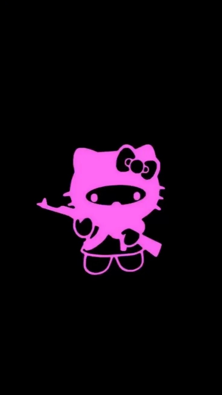 Black Hello Kitty Wallpaper Black Hello Kitty Wallpaper