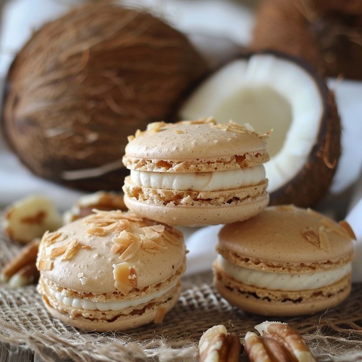 Cashew Macarons Cashew Macarons