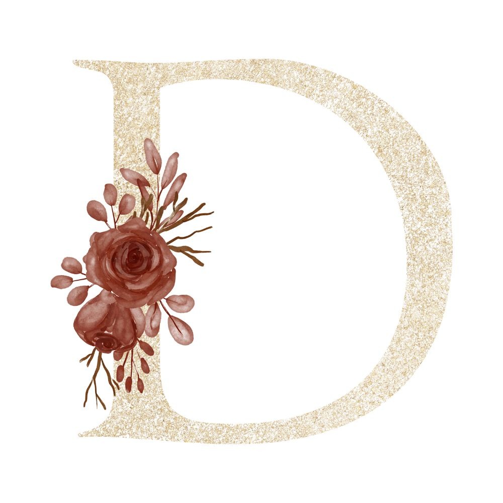 D Letter Images