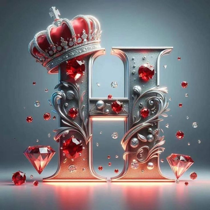 Diamond H Letter DP Diamond H Letter DP