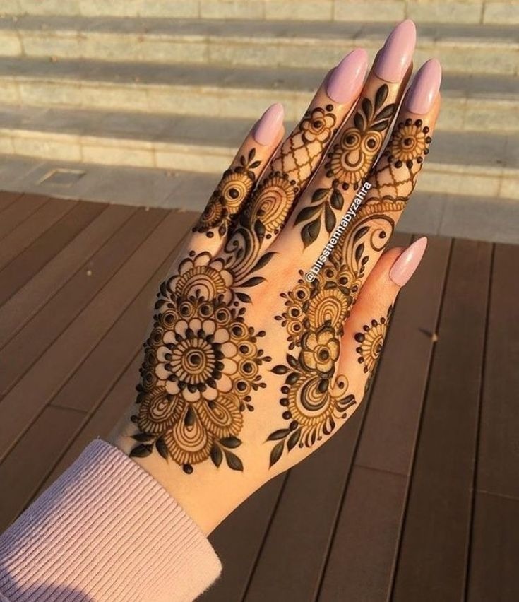 Dubai Pattern Mehndi Design Dubai Pattern Mehndi Design