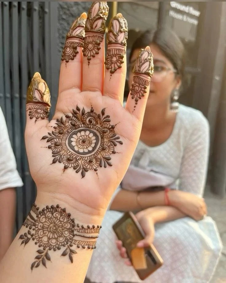 Easy Mehndi Design for Punjabi Girl Easy Mehndi Design for Punjabi Girl