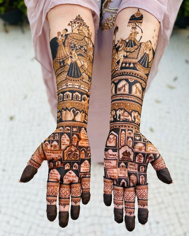 Engagement Mehndi Design Engagement Mehndi Design