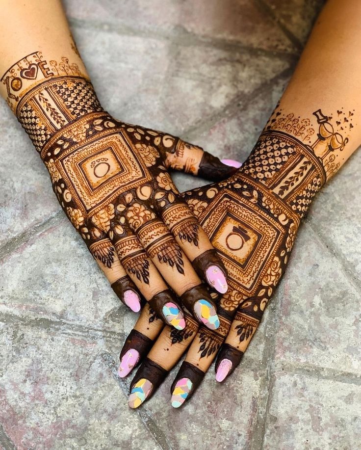 Engagement Mehndi Designs Engagement Mehndi Designs