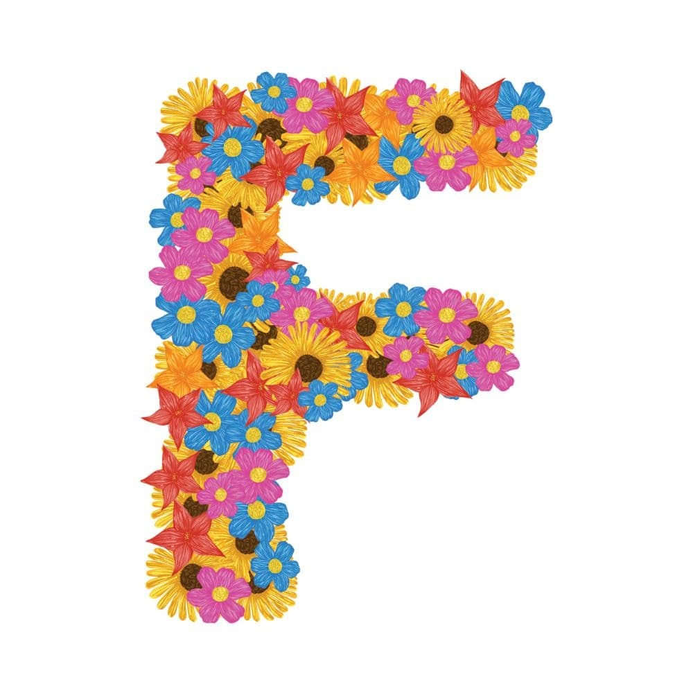 F Flower Images