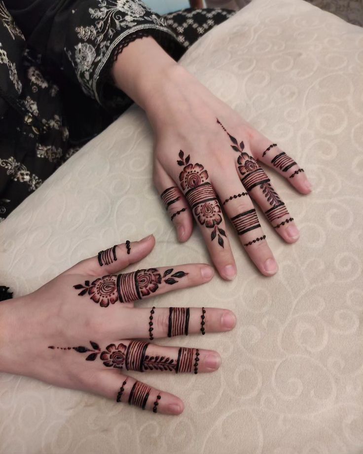 Finger Mehndi Design Front Finger Mehndi Design Front