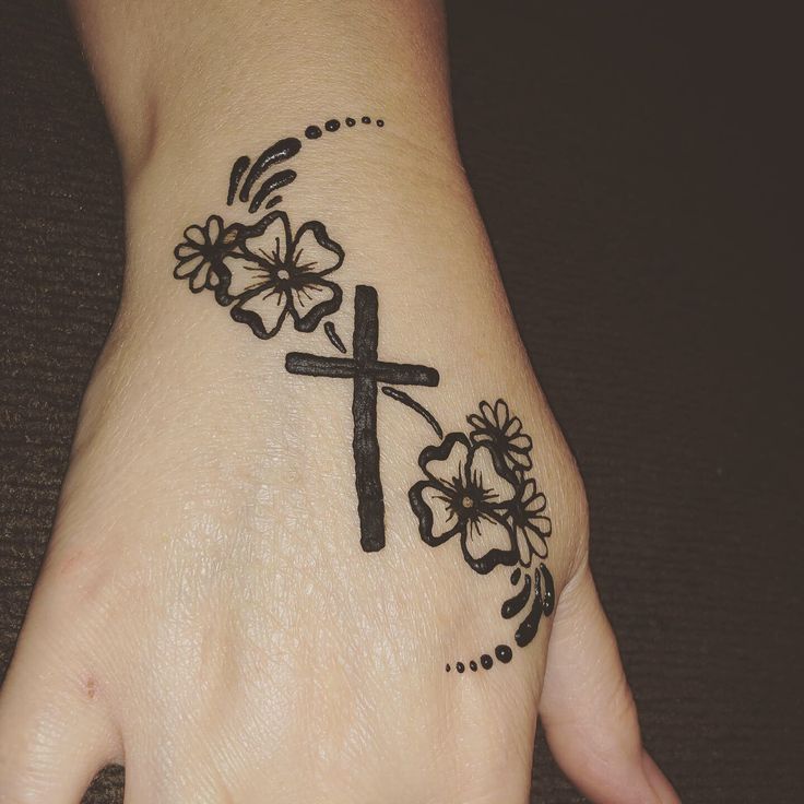 Flower Mehndi Design Tattoo Simple Flower Mehndi Design Tattoo Simple