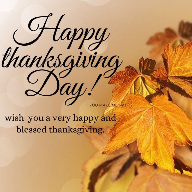 Happy Thanksgiving Day for Instagram Post Story