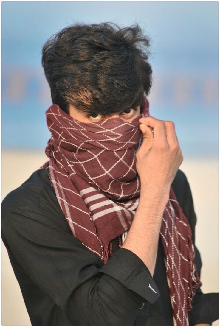 Hide Face Attitude Boys DP