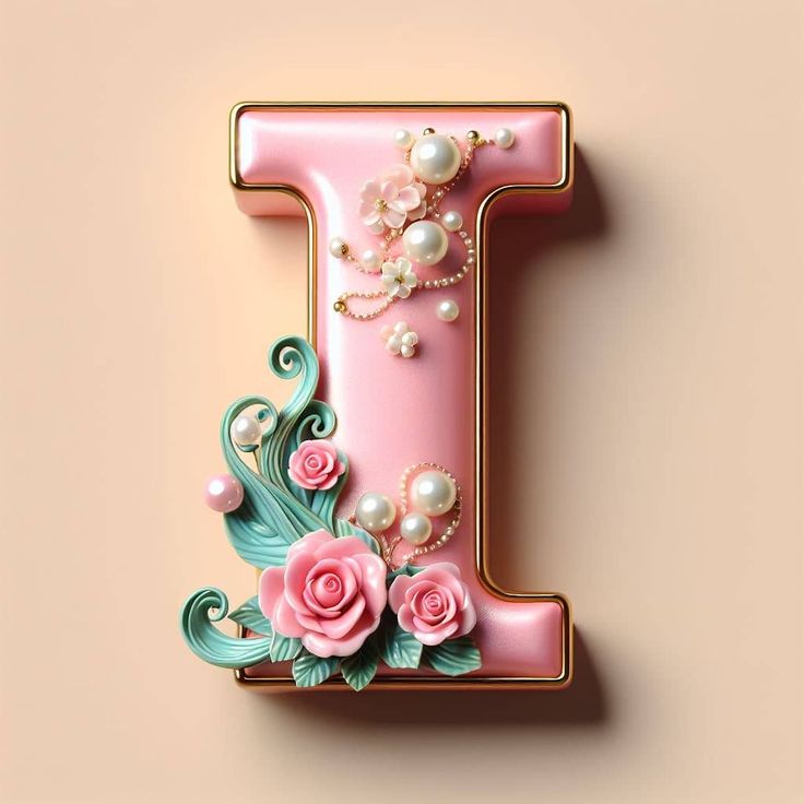 I Letter Design I Letter Design
