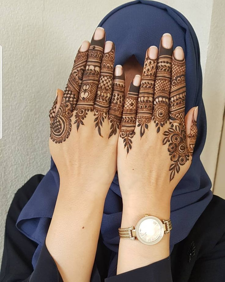 Instagram Stylish Finger Mehndi Design Instagram Stylish Finger Mehndi Design