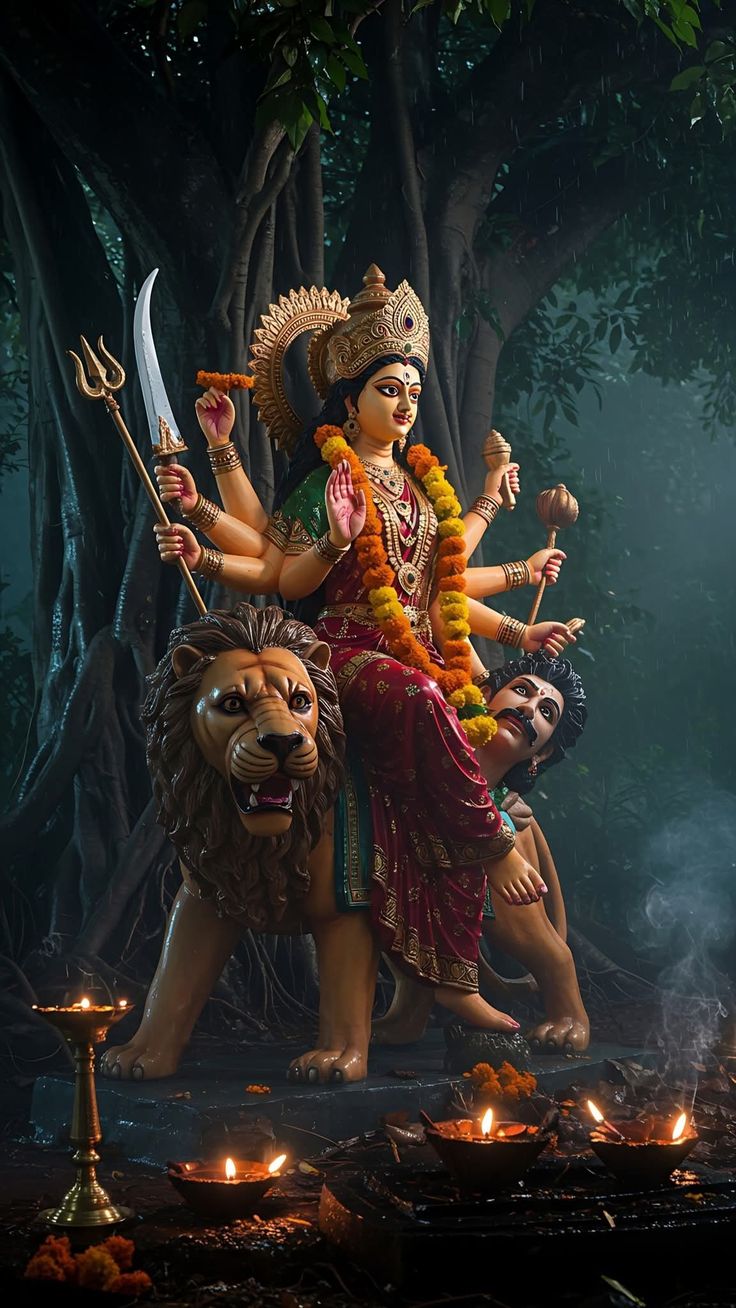Jai Mata Di Images in Hindi