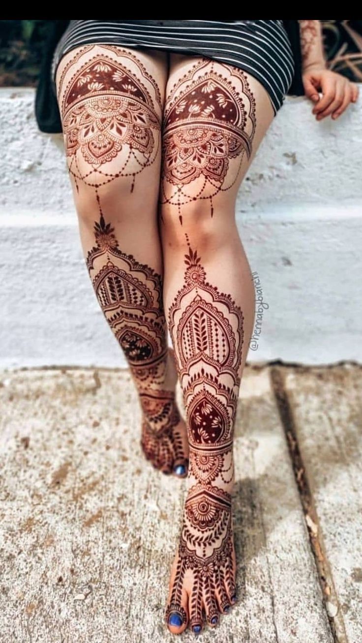 Leg Mehndi Designs Simple Leg Mehndi Designs Simple