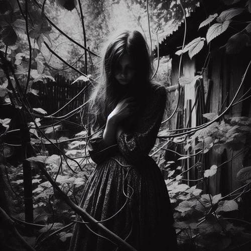 Lovely Sad Black Girl Dp