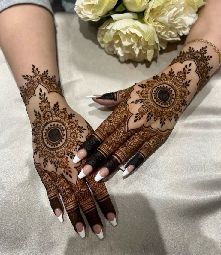 Mandala Mehndi Designs for Back Hand Mandala Mehndi Designs for Back Hand