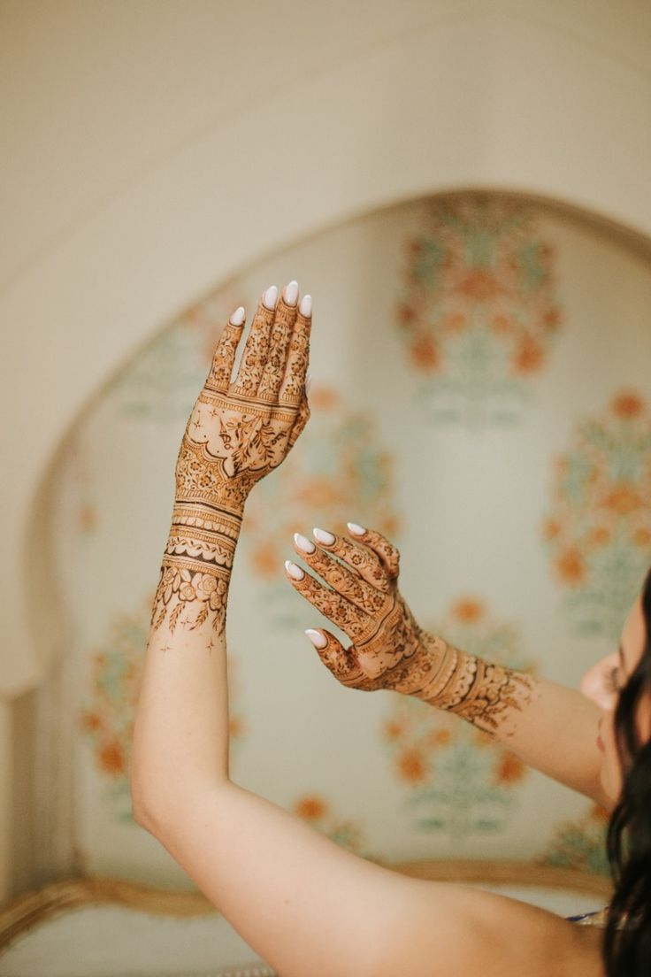 Mehndi Closeup Mehndi Closeup