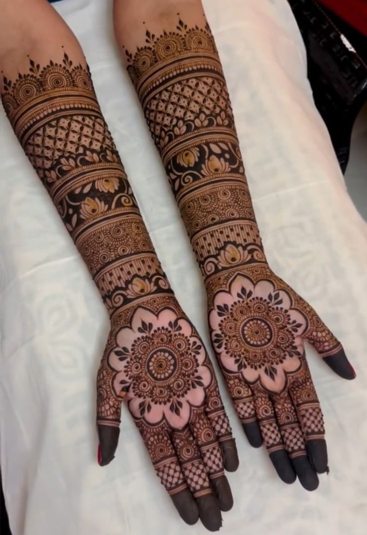Mehndi Design Arabic Front Hand Mehndi Design Arabic Front Hand