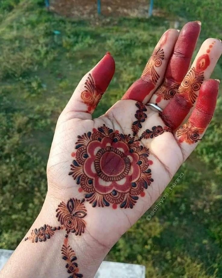 Mehndi Design Circle Mehndi Design Circle