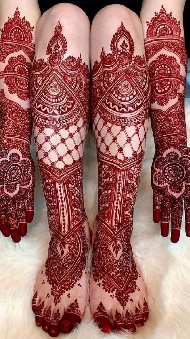Mehndi Designs for Legs Mehndi Designs for Legs