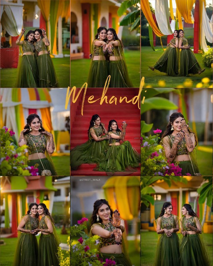 Mehndi Poses for Bride