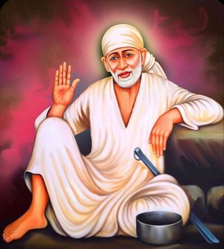 Mobile Sai Baba HD Wallpaper