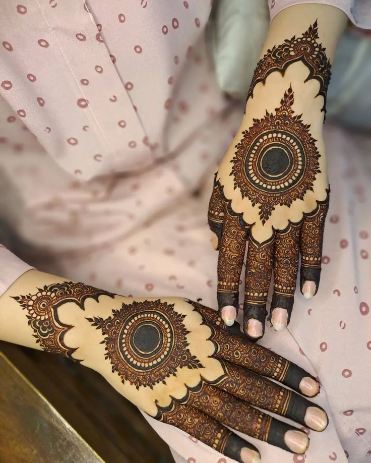 Pakistani Mehndi Design Back Hand