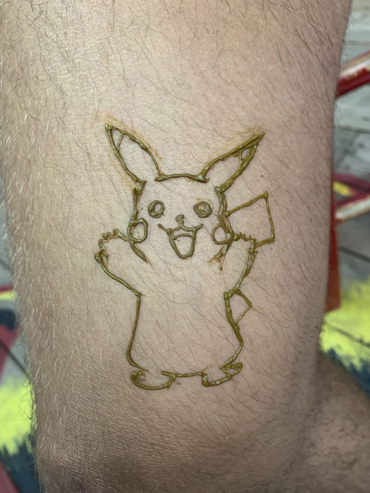 Pikachu Tattoo Pikachu Tattoo