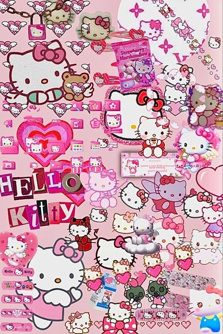 Pink Hello Kitty Aesthetic Pink Hello Kitty Aesthetic