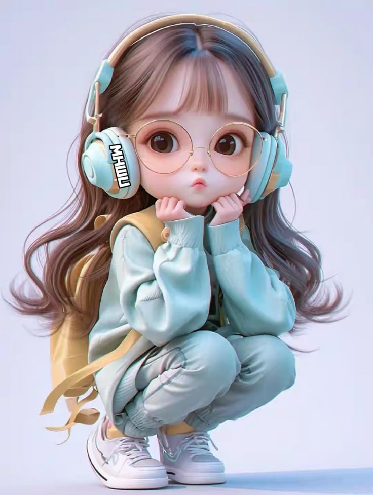 Profile Instagram Cartoon DP for Girls