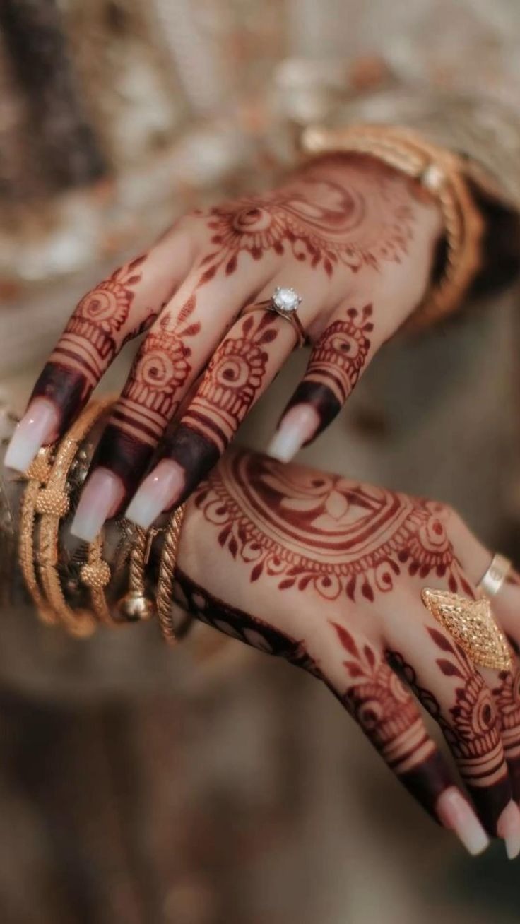 Ring Ceremony Mehndi Design Ring Ceremony Mehndi Design