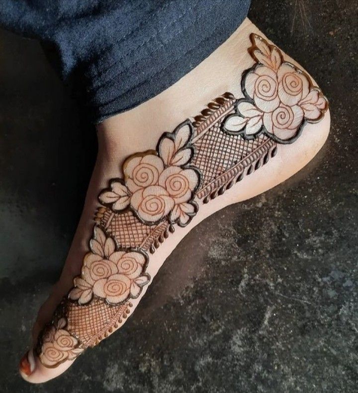 Rose Henna Design Rose Henna Design