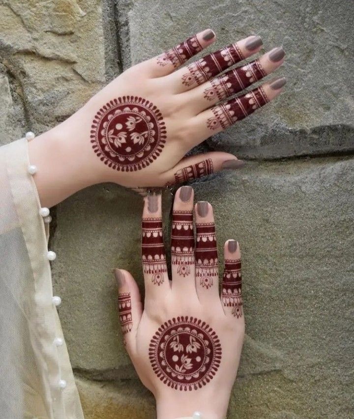 Round Shape Mehndi Design Round Shape Mehndi Design