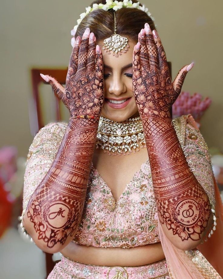 Royal Back Hand Mehndi Design