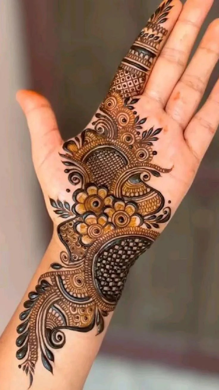 Royal Mehndi Design for Punjabians Royal Mehndi Design for Punjabians