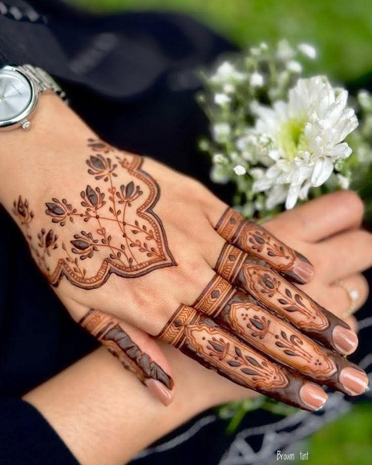 Simple Khafif Mehndi Design Simple Khafif Mehndi Design