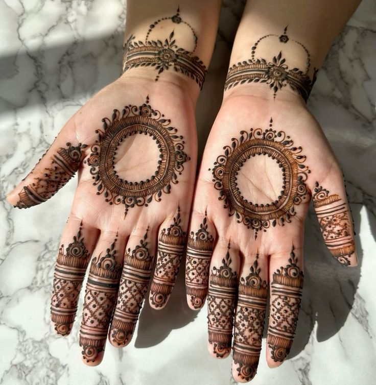 Simple Mandala Mehndi Designs Simple Mandala Mehndi Designs