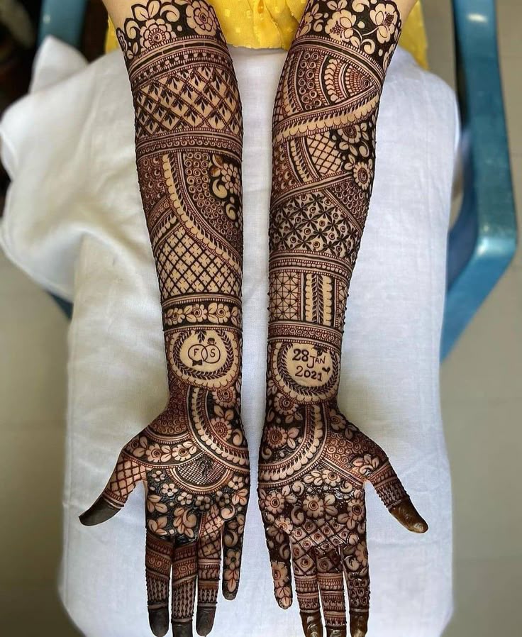 Simple Ring Ceremony Mehndi Design for Engagement Bride Simple Ring Ceremony Mehndi Design for Engagement Bride
