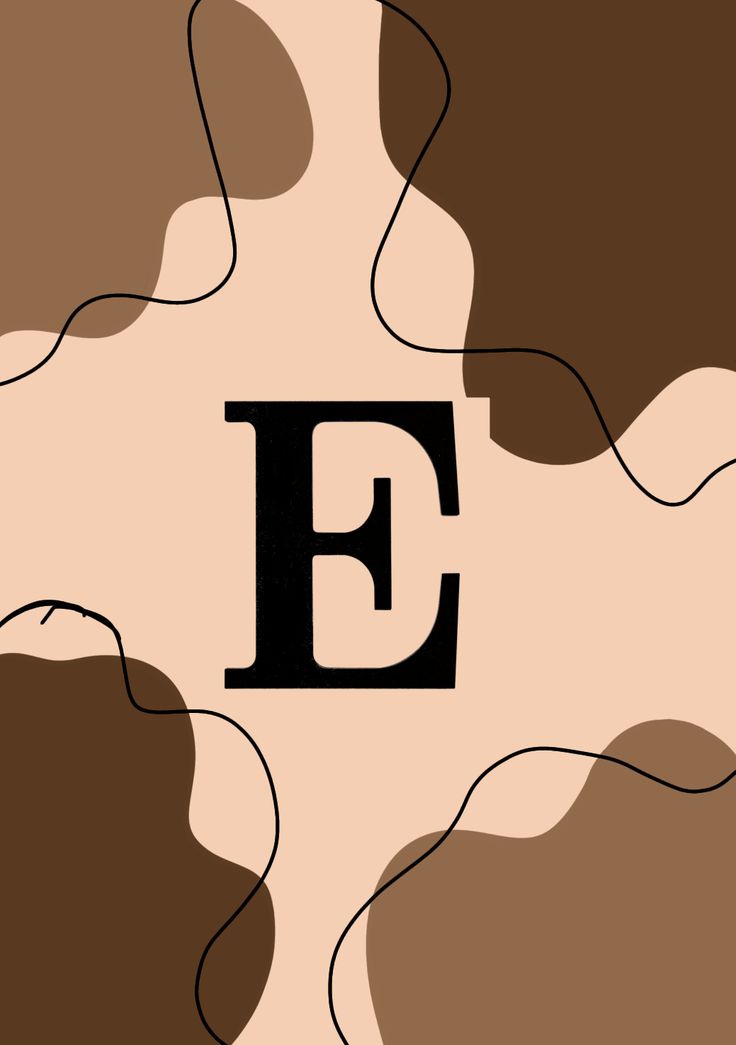 Small E in Calligraphy