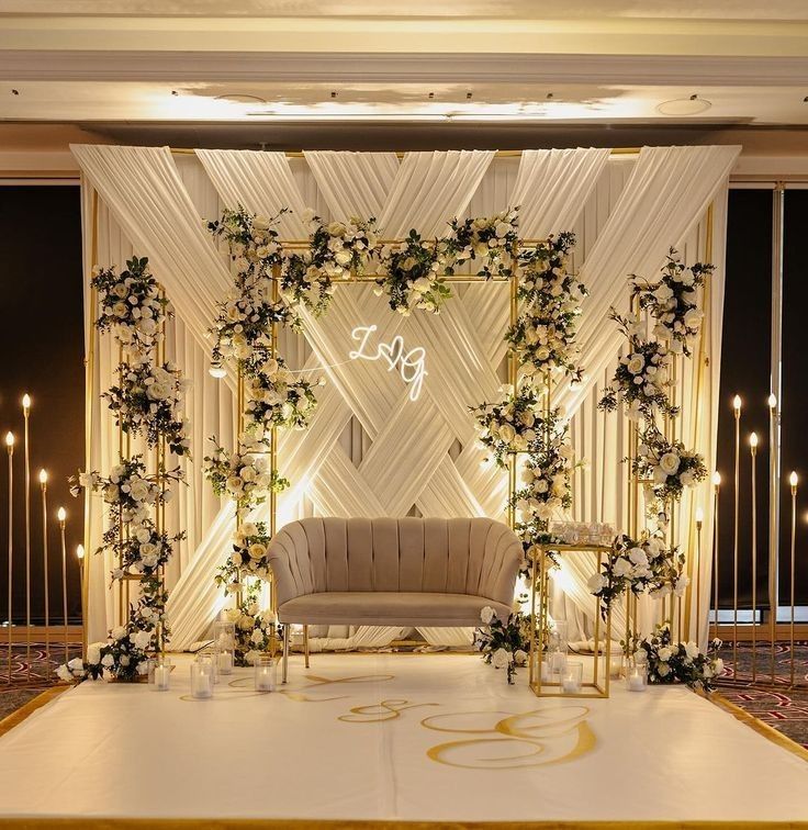 Stage Decoration for Engagement Stage Decoration for Engagement