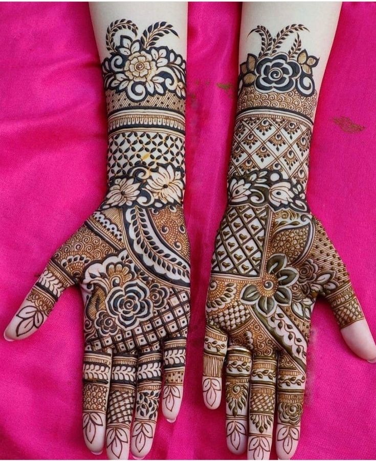 Stylish Front Hand Mehndi Design Stylish Front Hand Mehndi Design