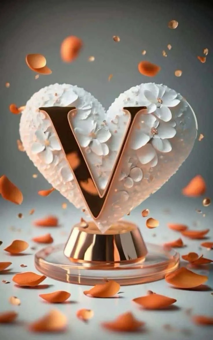 Stylish V Letter Whatsapp DP Stylish V Letter Whatsapp DP