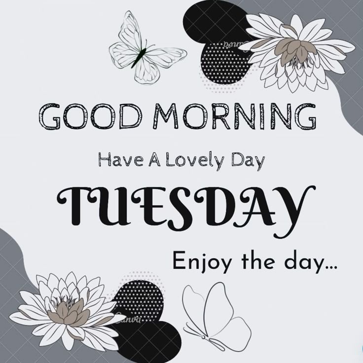 Tuesday Morning Blessings Tuesday Morning Blessings