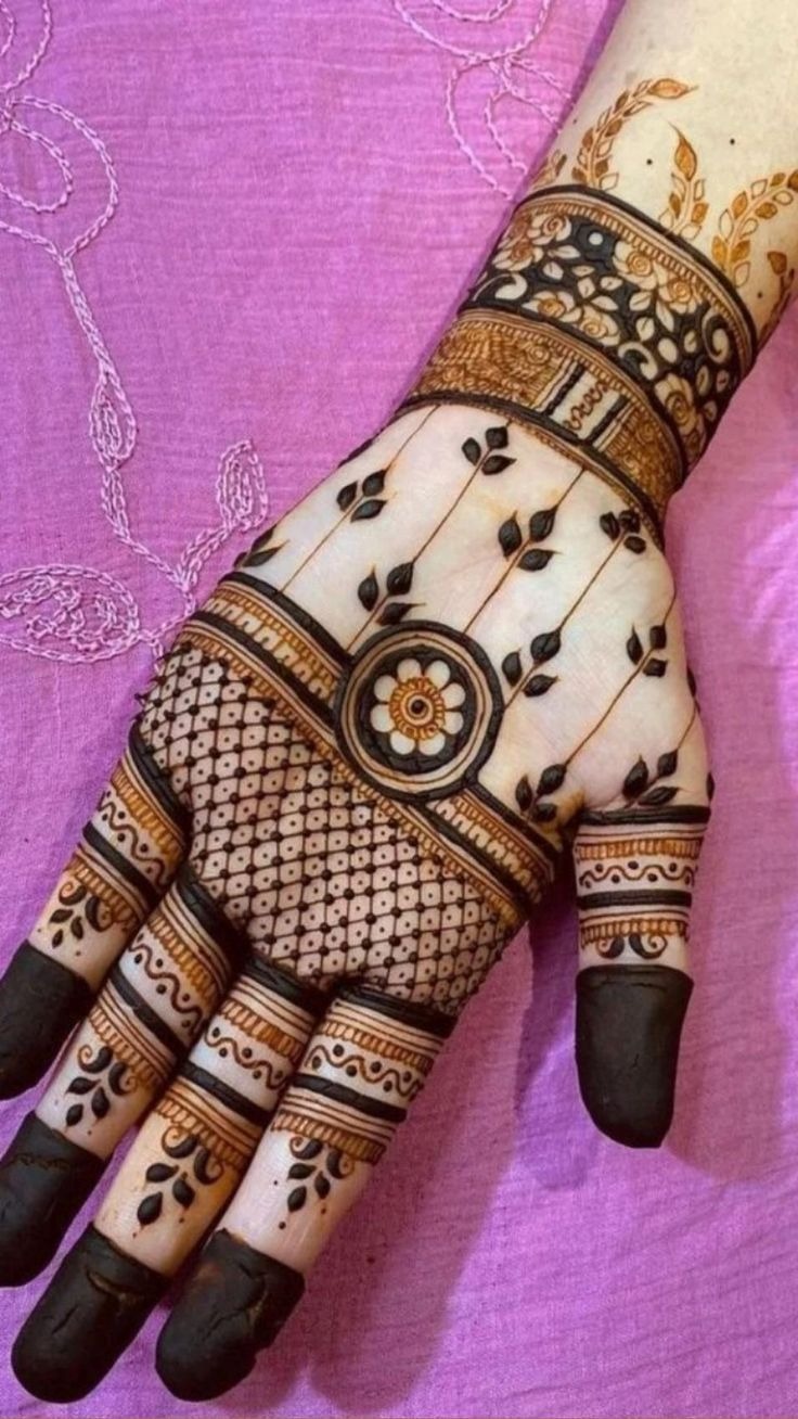 Upper Hand Eid Mehndi Design Simple Upper Hand Eid Mehndi Design Simple